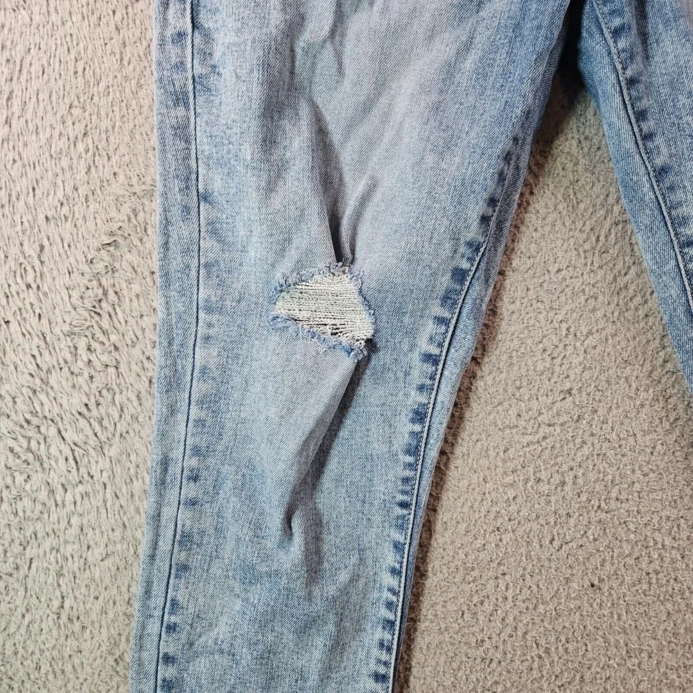 True Religion‎ Jeans Men 33 x 29 Halle High Rise Super Skinny Raw Hem Distressed